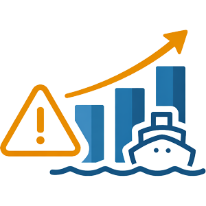 Incident cost impact icon