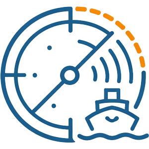Limited offshore visibility icon
